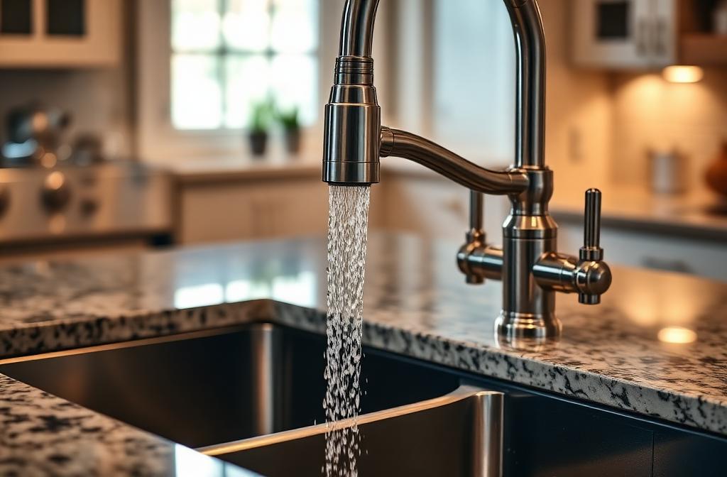 Kitchen faucet handle replacement