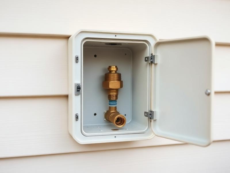 Gas BBQ box quick-disconnect fitting