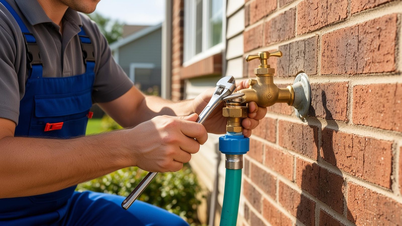 Outdoor Plumbing System Repair
