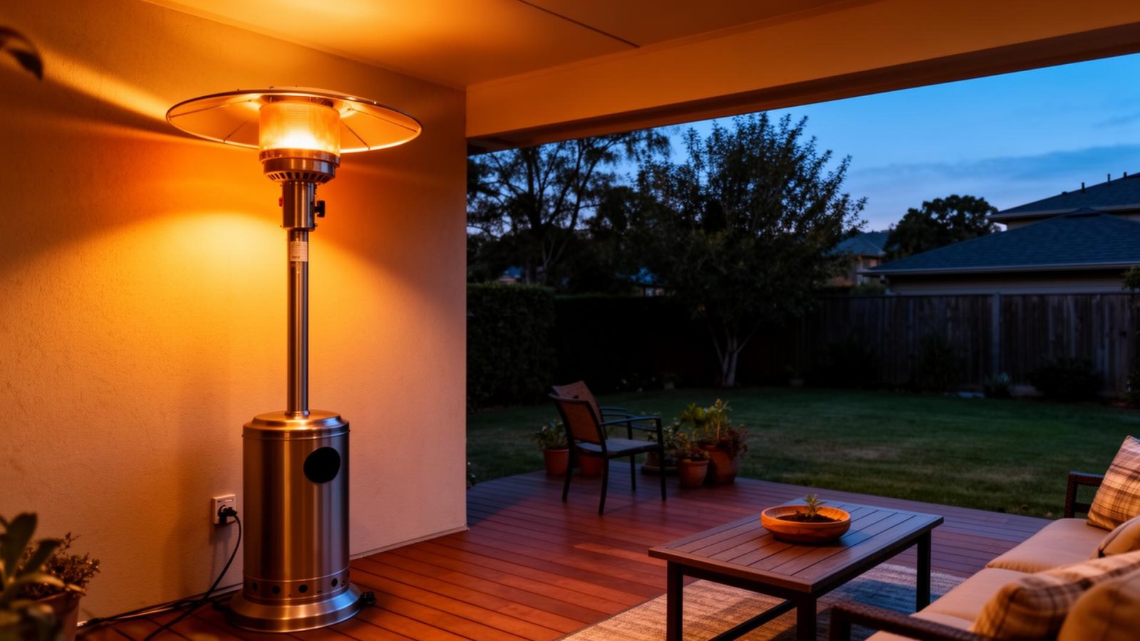 Gas Patio Heater Installation