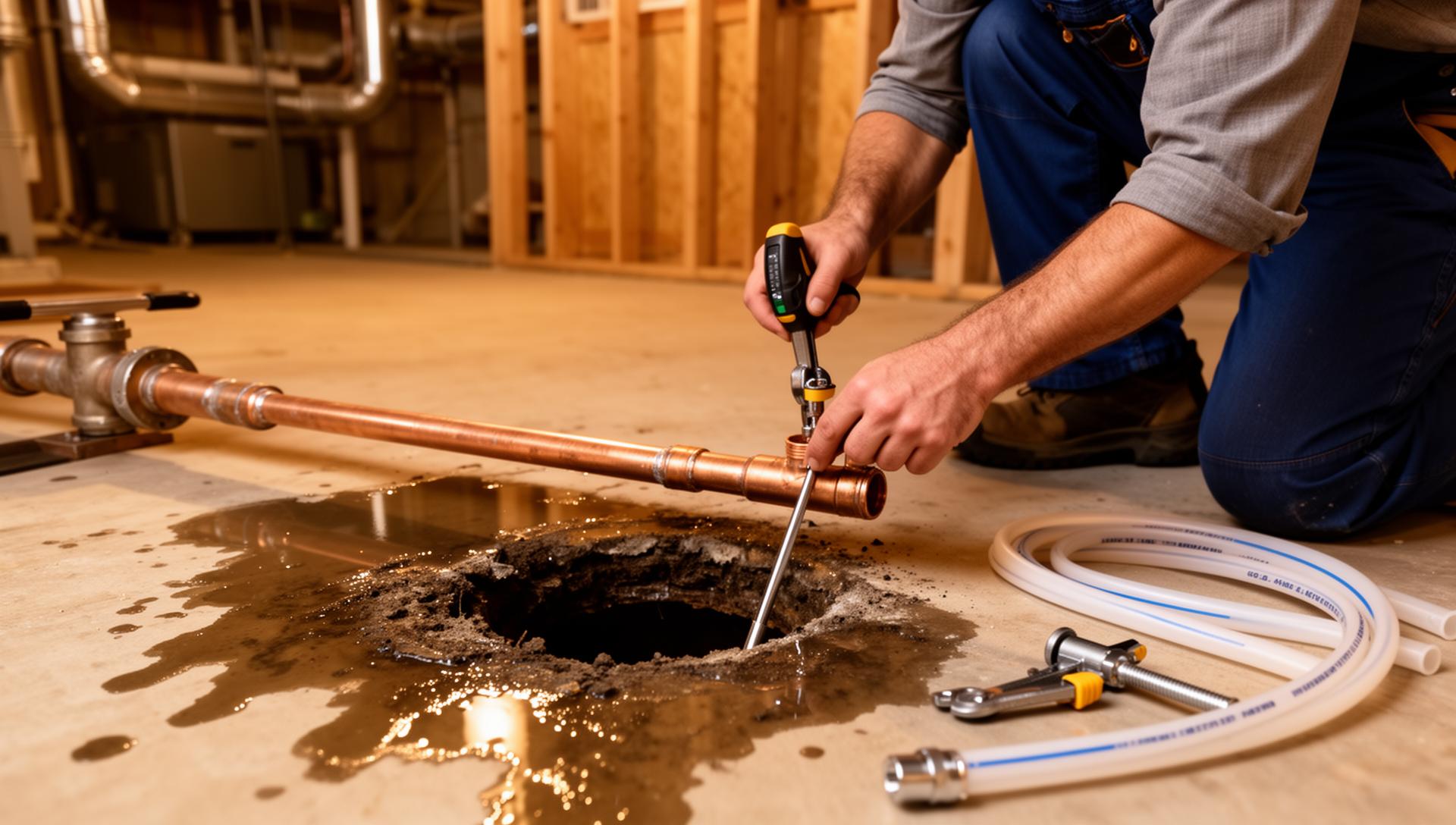 Pipe repair and replacement service