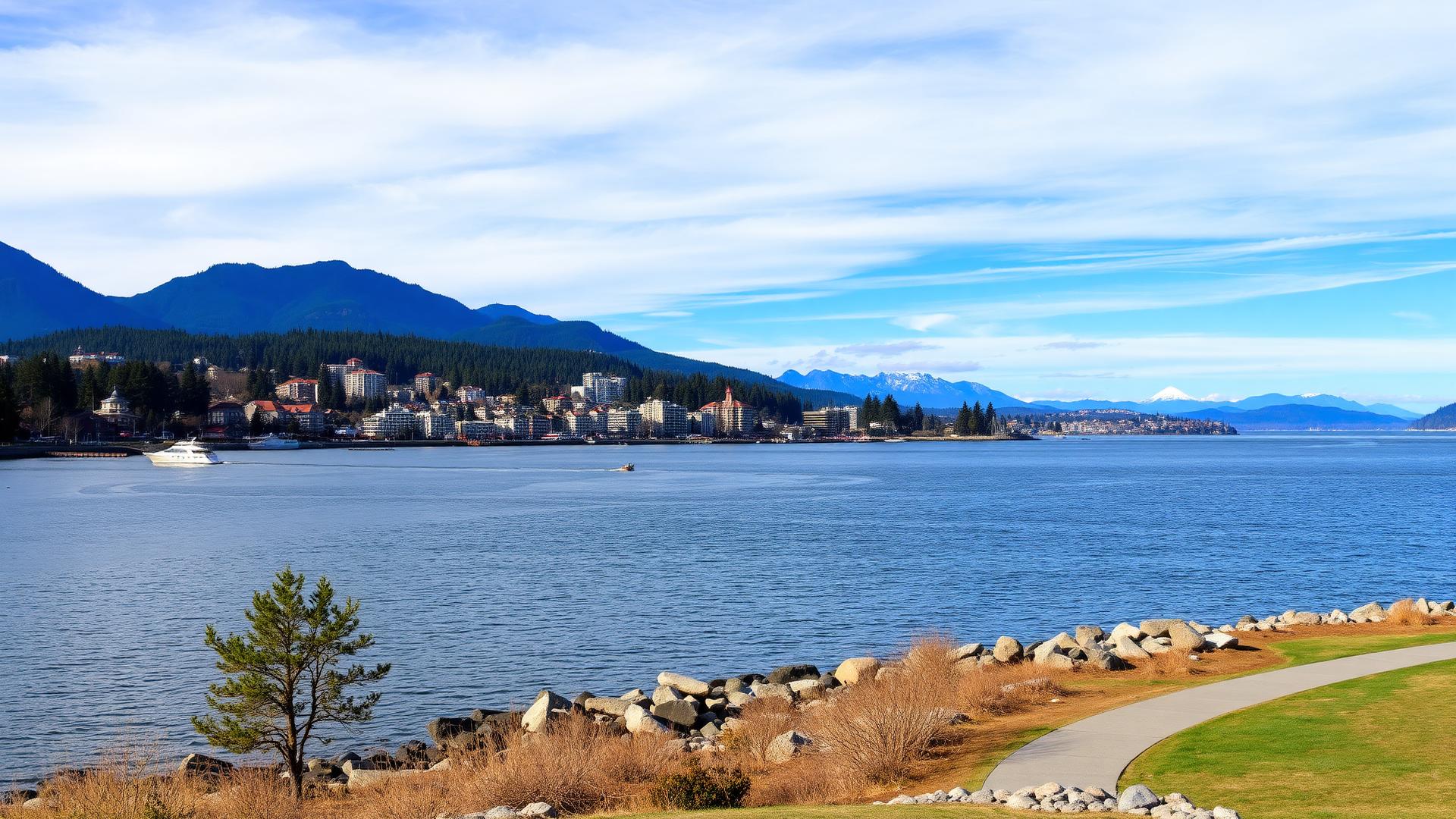 Rocky Point Park waterfront in Port Moody BC