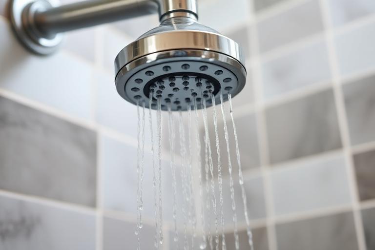 Leaking shower fixture requiring professional repair