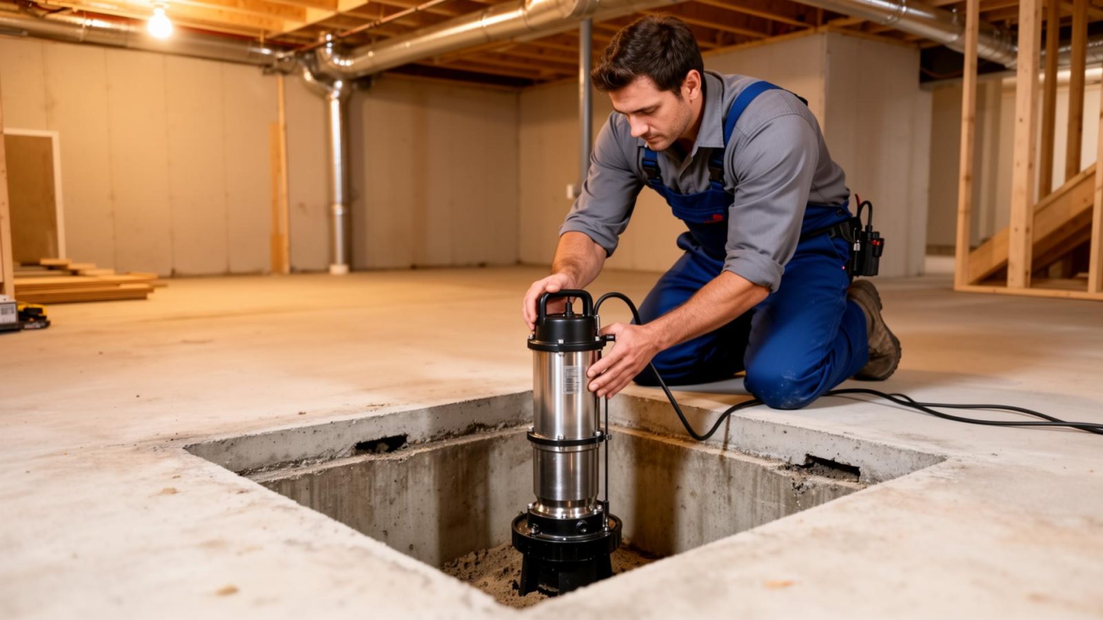 Sump Pump Installation