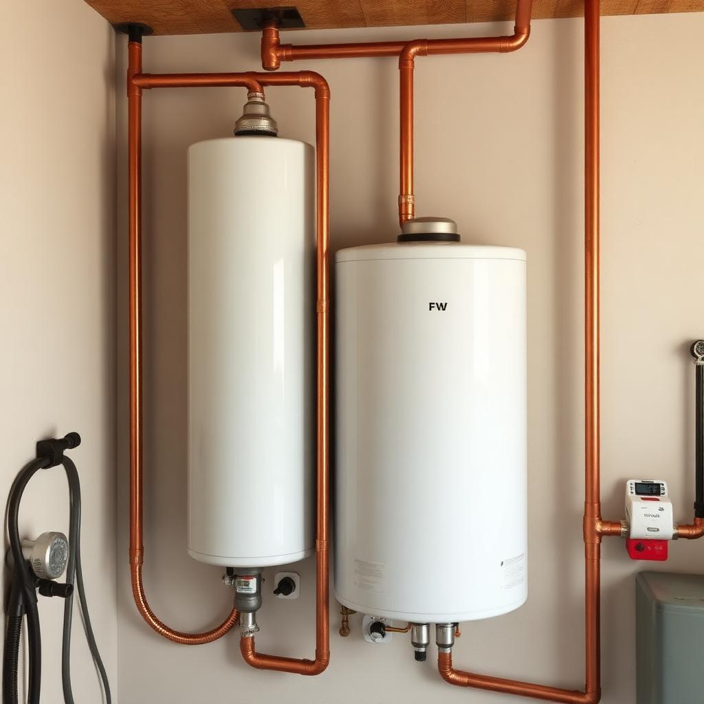 Water heater installation